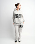CLUB HOODIE SET DUSTY GREY