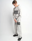 CLUB HOODIE SET DUSTY GREY