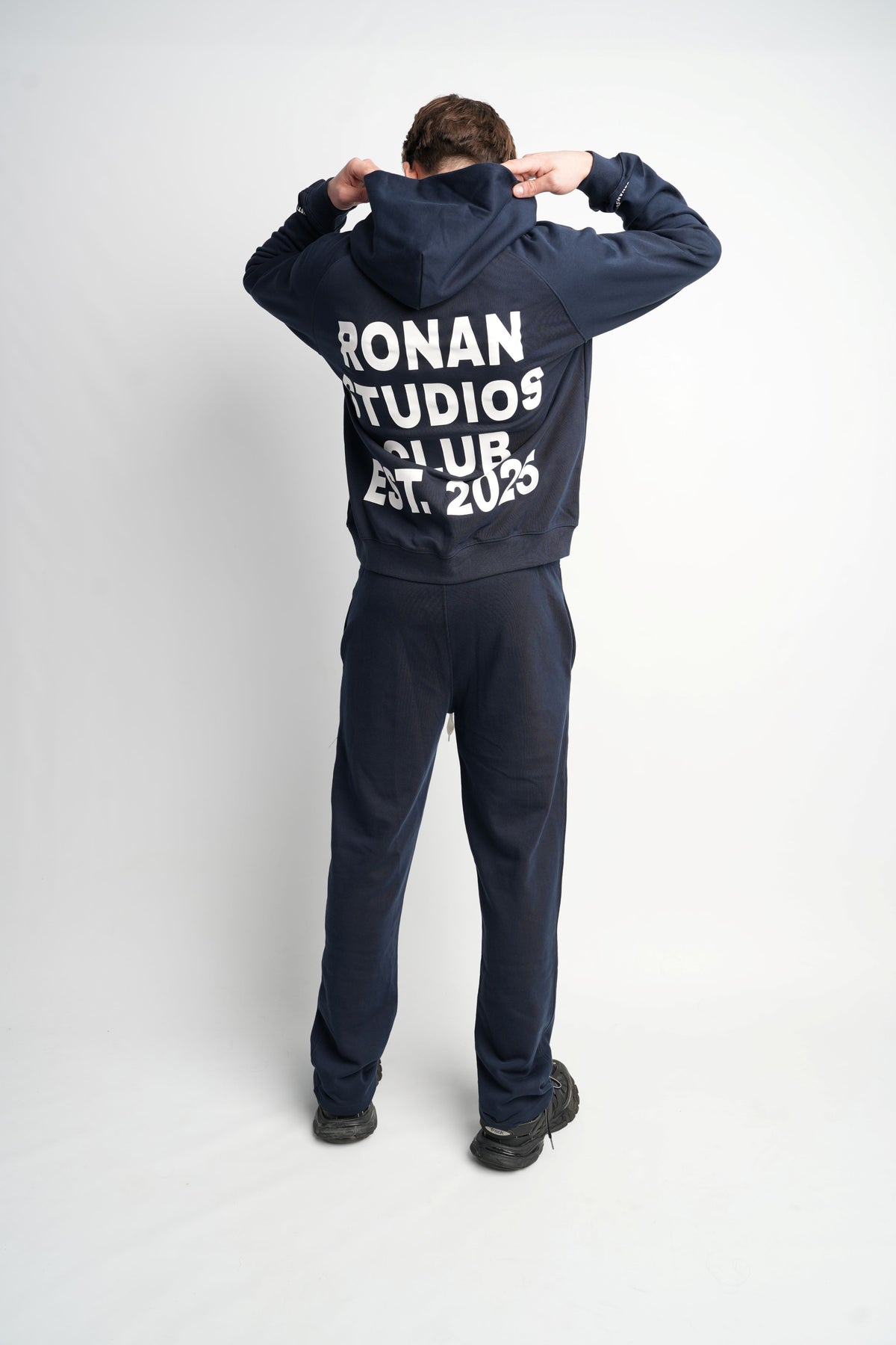 Ronan Studio CLUB HOODIE SET NAVY – RONANSTUDIO.EU