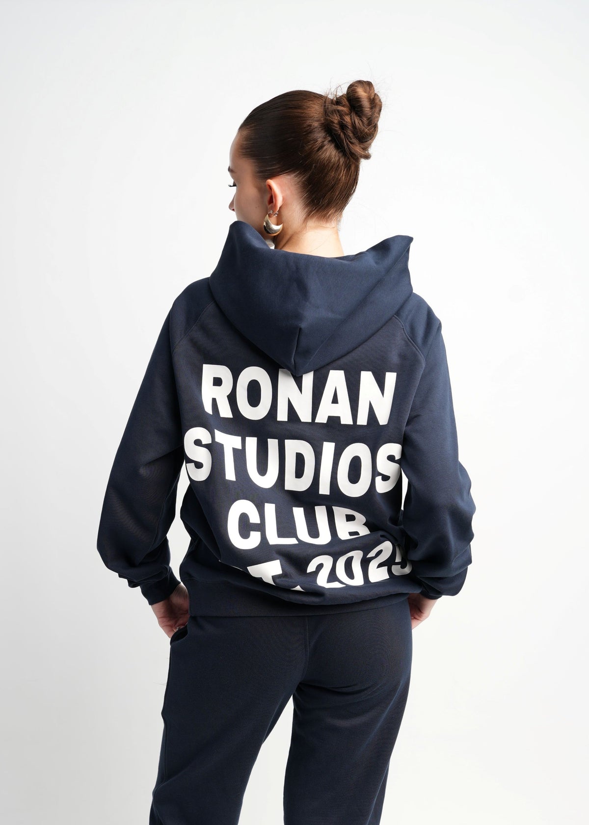 Ronan Studio CLUB HOODIE SET NAVY – RONANSTUDIO.EU