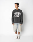 RS ATELIER LONGSLEEVE WASHED BLACK
