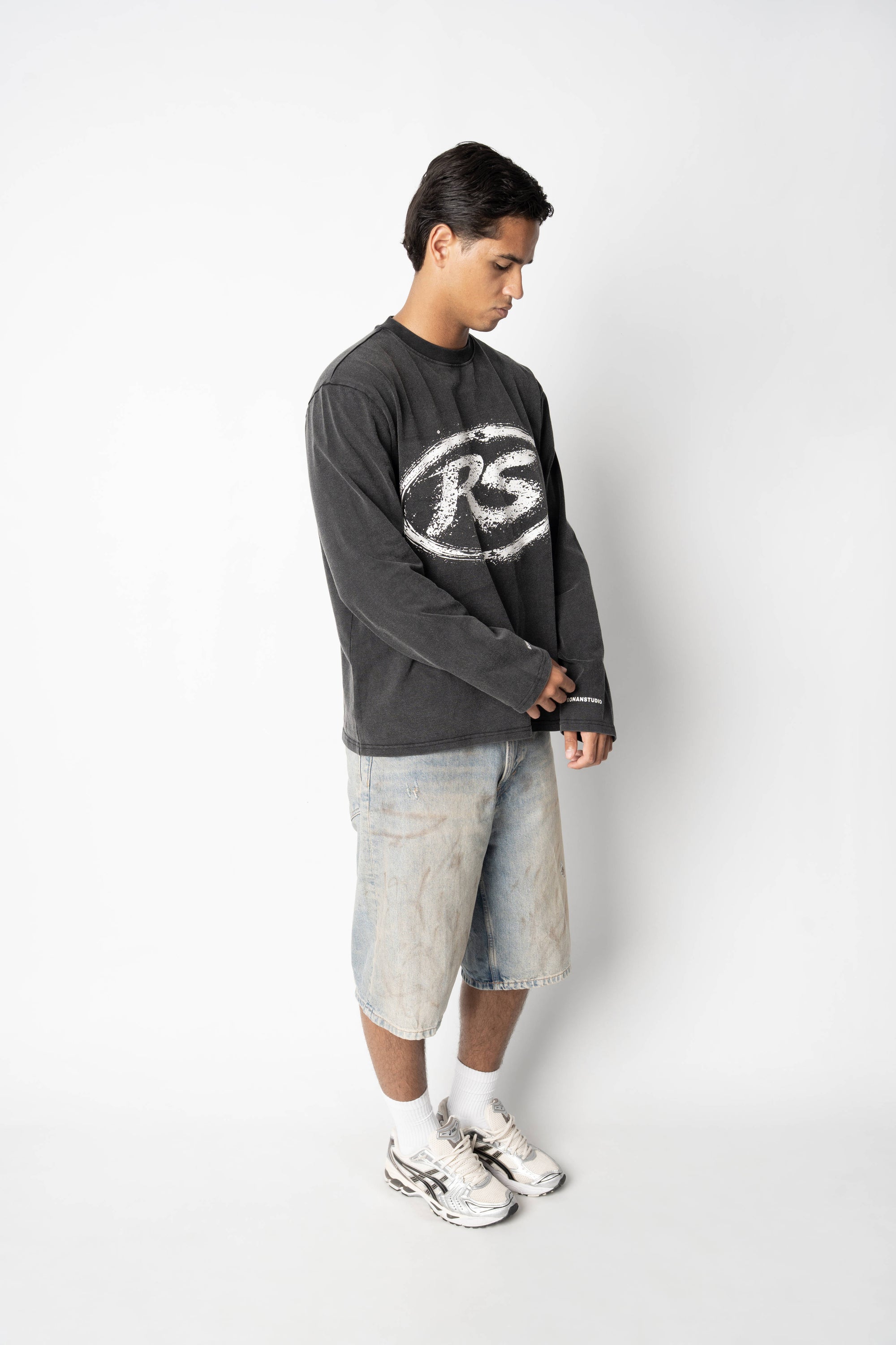 RS ATELIER LONGSLEEVE WASHED BLACK