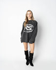 RS ATELIER LONGSLEEVE WASHED BLACK