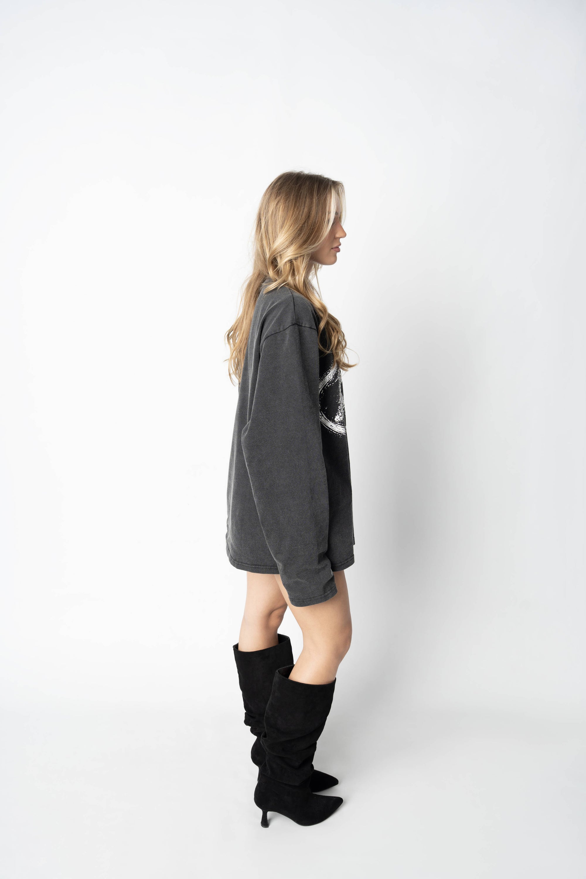 RS ATELIER LONGSLEEVE WASHED BLACK