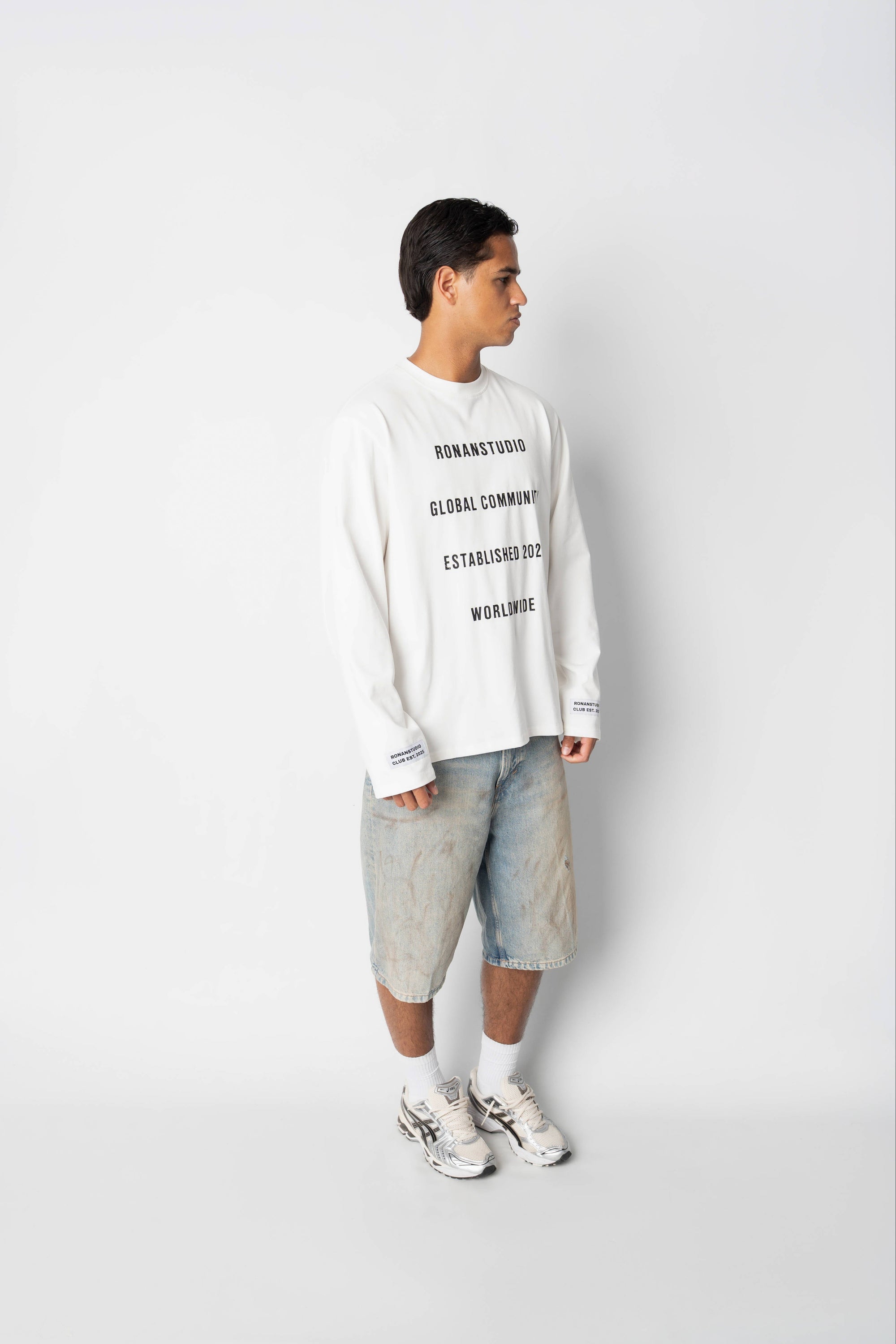 WORLDWIDE LONGSLEEVE WHITE