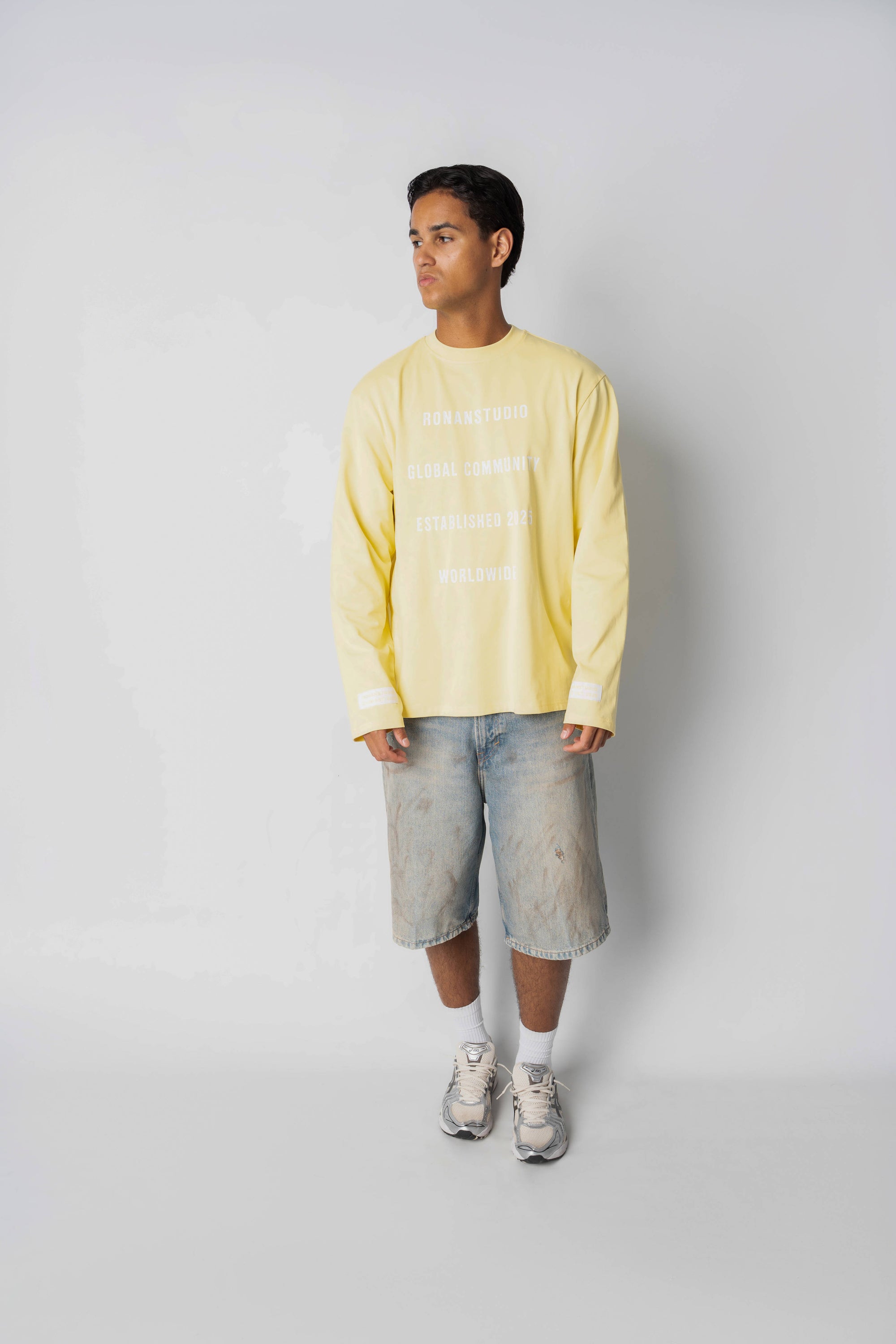 WORLDWIDE LONGSLEEVE BUTTER YELLOW