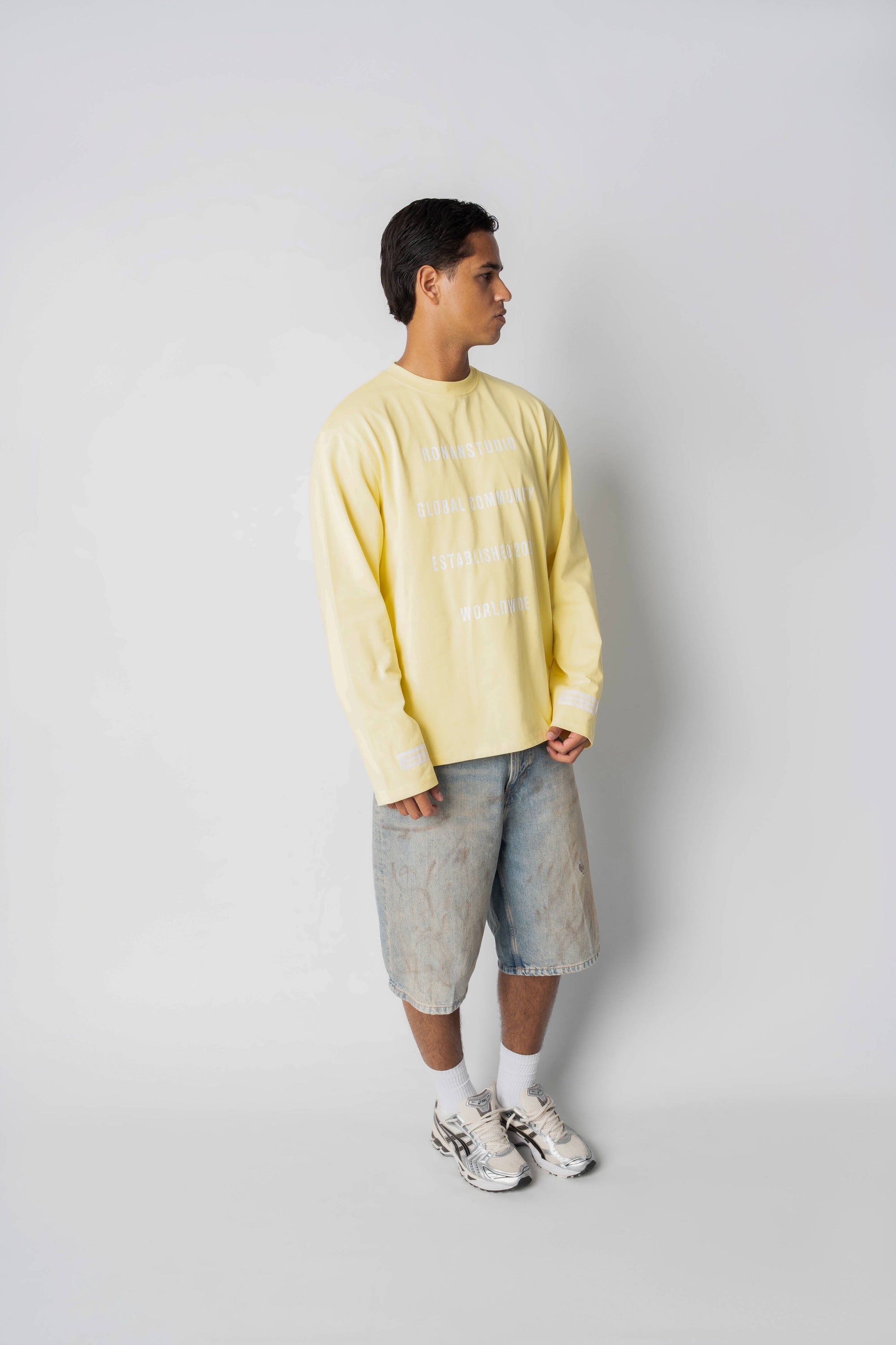 WORLDWIDE LONGSLEEVE BUTTER YELLOW