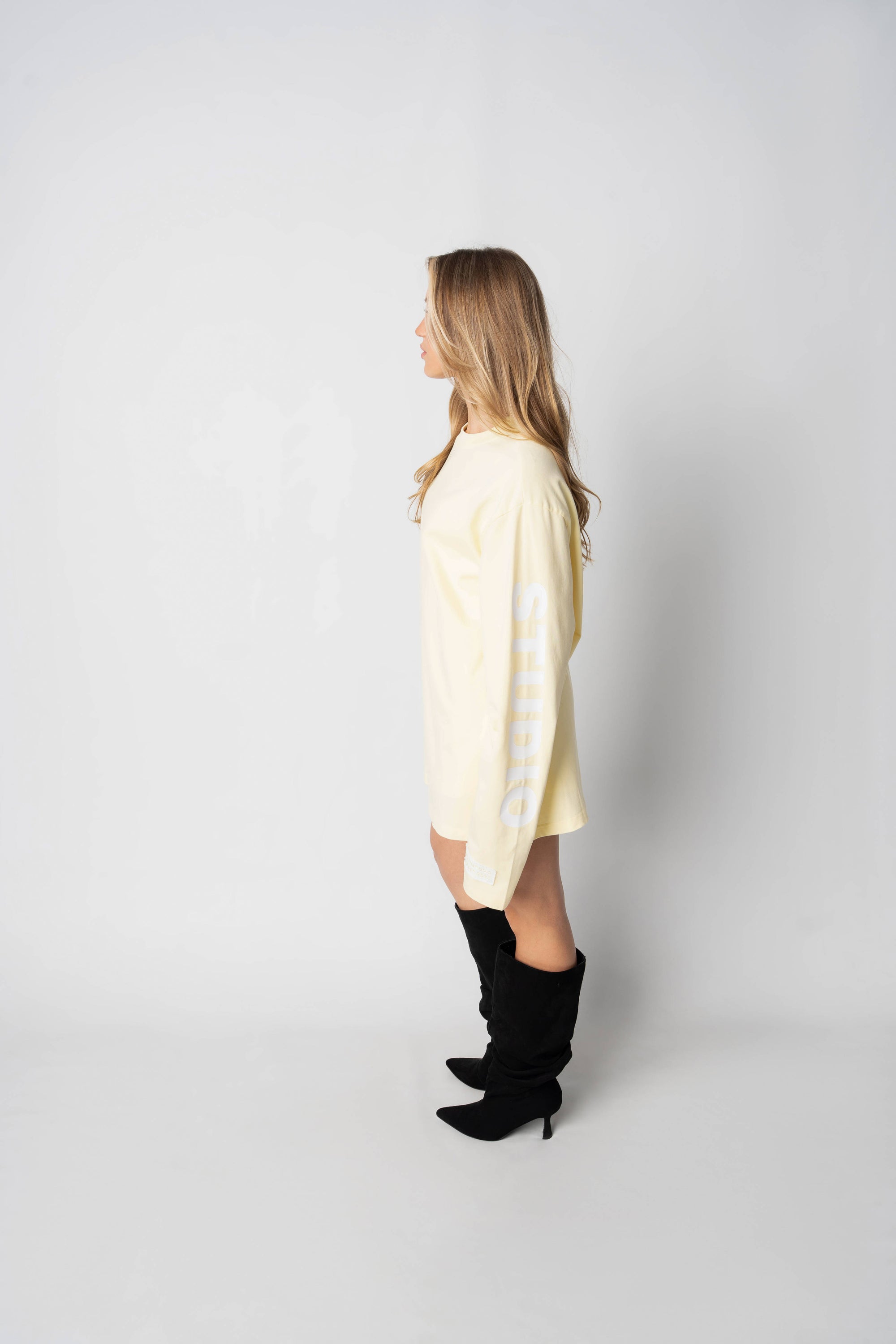 PRE-ORDER STUDIO BUTTER YELLOW LONGSLEEVE