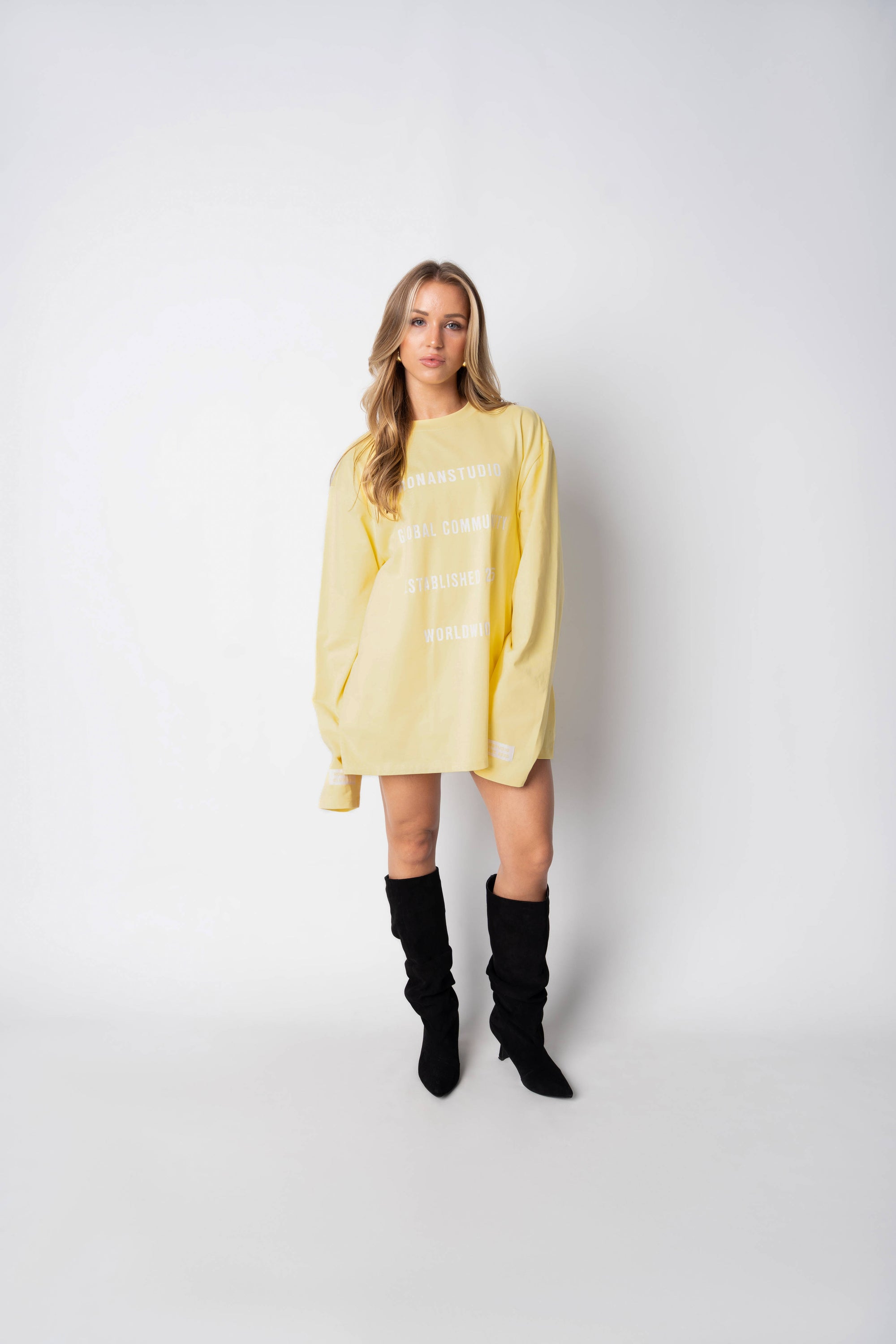 WORLDWIDE LONGSLEEVE BUTTER YELLOW