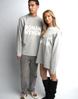 CLUB OVERSIZED LONGSLEEVE GREY