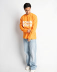 CLUB OVERSIZED LONGSLEEVE ORANGE