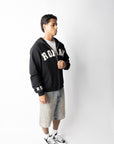 RONAN ARCHIVE ZIP UP BLACK