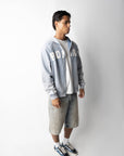 RONAN ARCHIVE ZIP UP WASHED BLUE