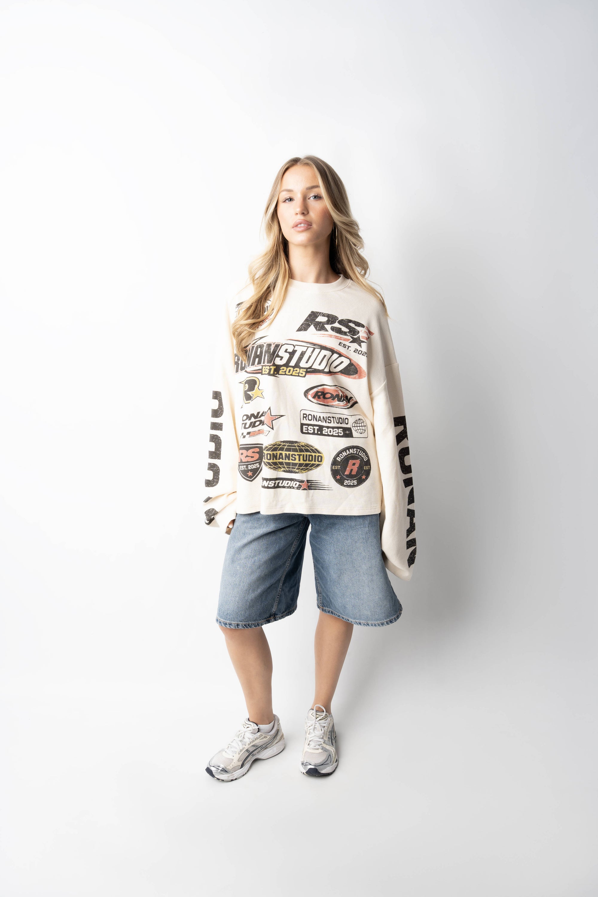 PRE-ORDER RACING WAFFLE LONGSLEEVE OFF SAND