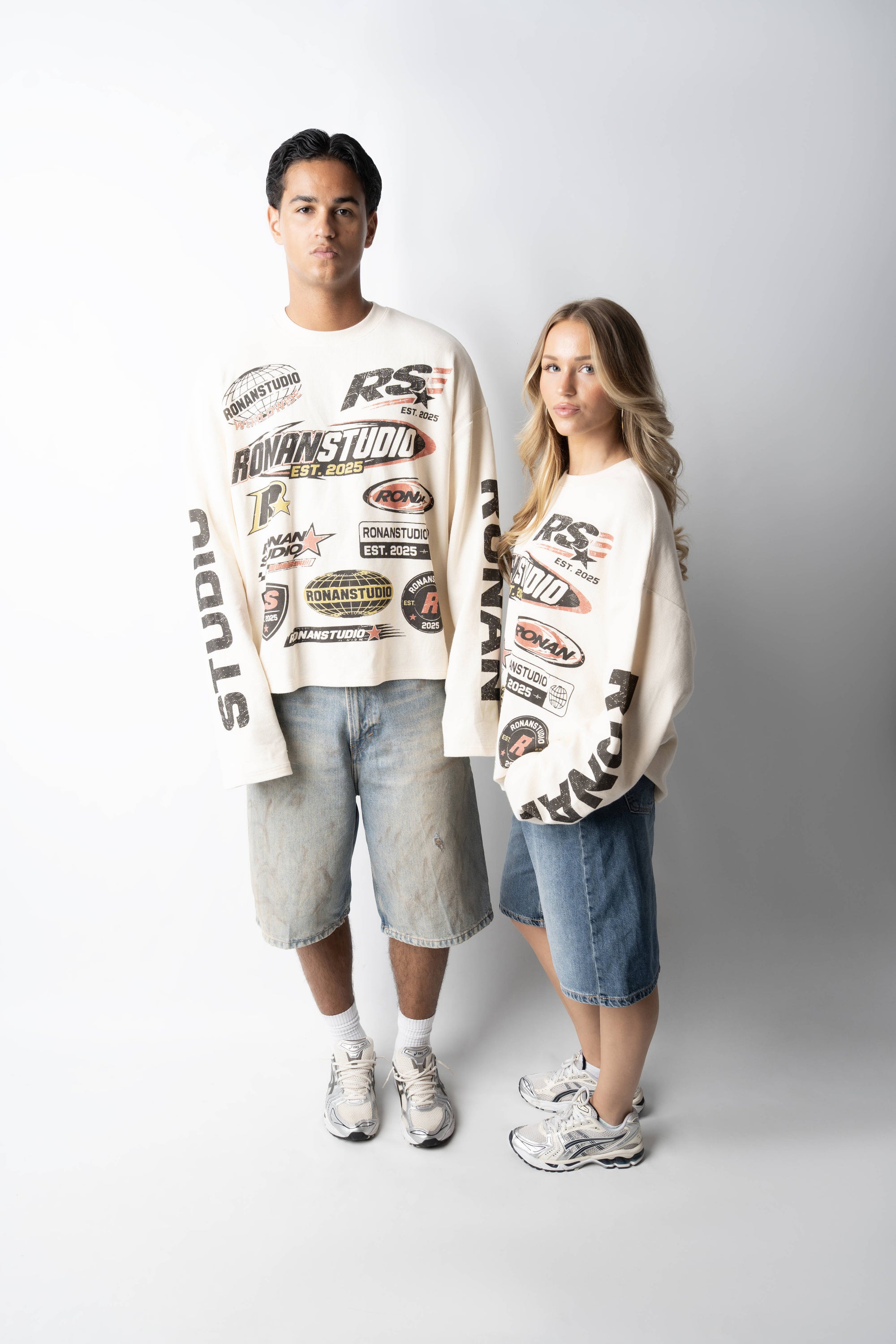 PRE-ORDER RACING WAFFLE LONGSLEEVE OFF SAND