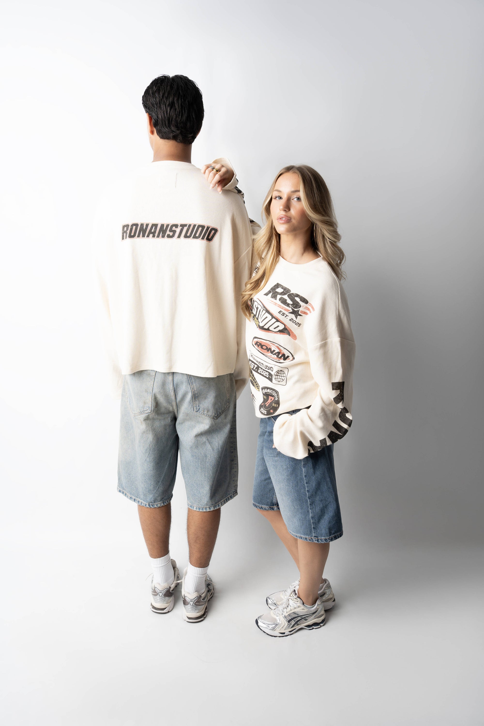 PRE-ORDER RACING WAFFLE LONGSLEEVE OFF SAND