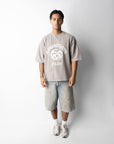 RONANSTUDIO ATELIER T-SHIRT WASHED GREY
