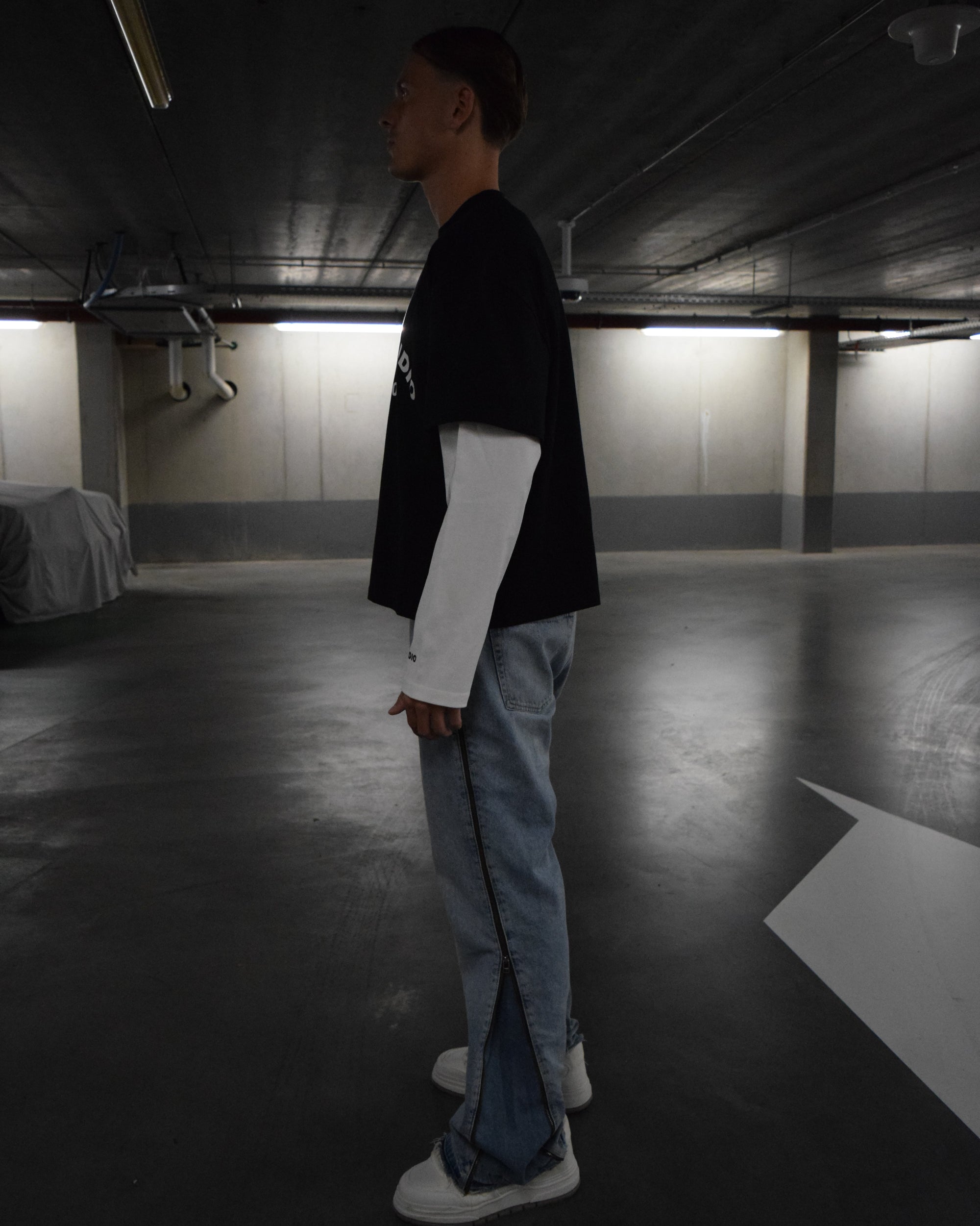 Black &amp; White Double sleeve