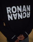 PRE-ORDER CLUB zwarte oversized longsleeve