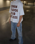 Ronanstudio wit oversized t-shirt