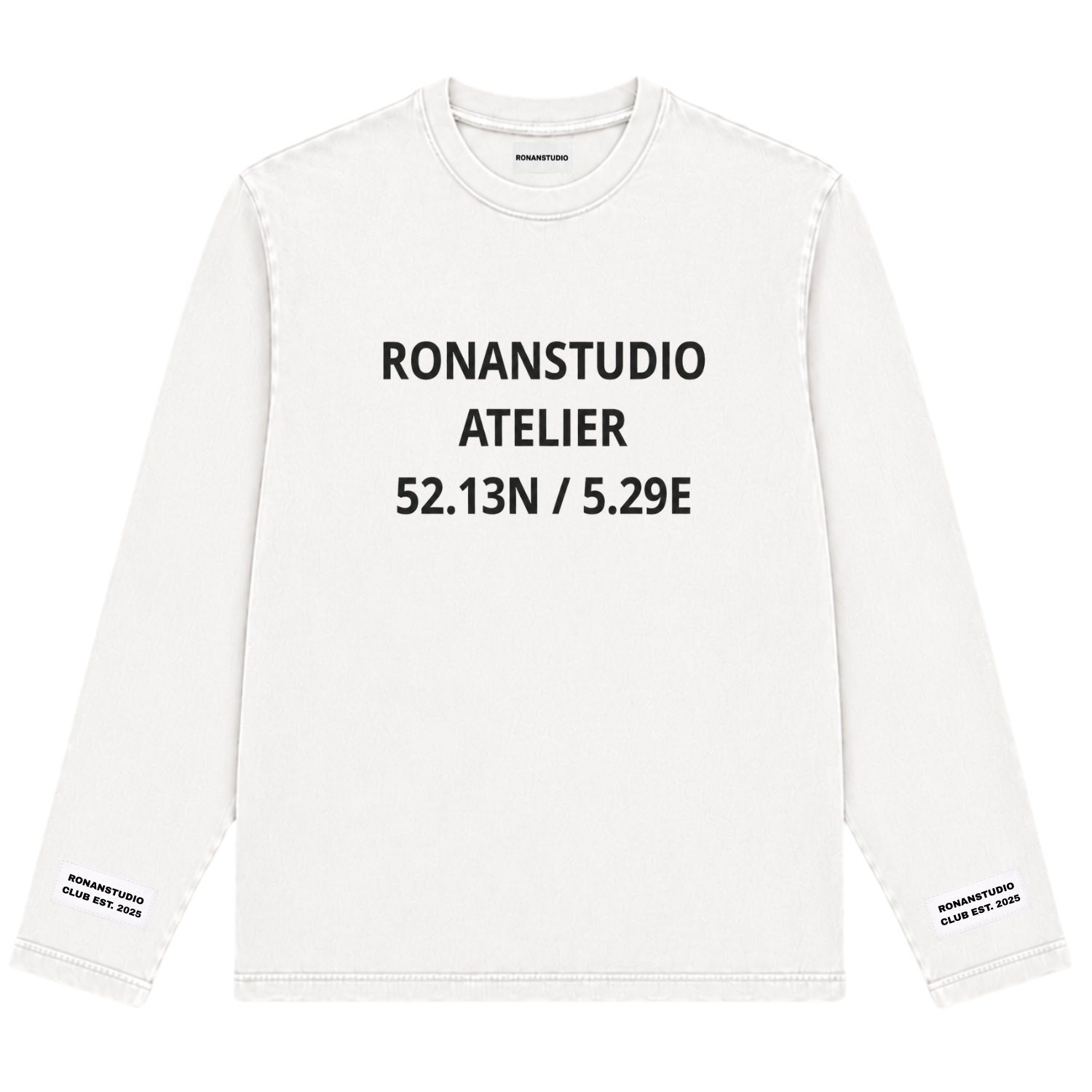 ATELIER LONGSLEEVE WASHED WHITE