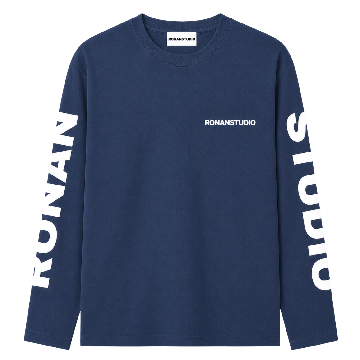 STUDIO NAVY OVERSIZED LONG SLEEVE