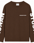 STUDIO BROWN OVERSIZED LONGSLEEVE