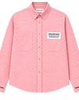 ATELIER FLANNEL SHIRT PINK