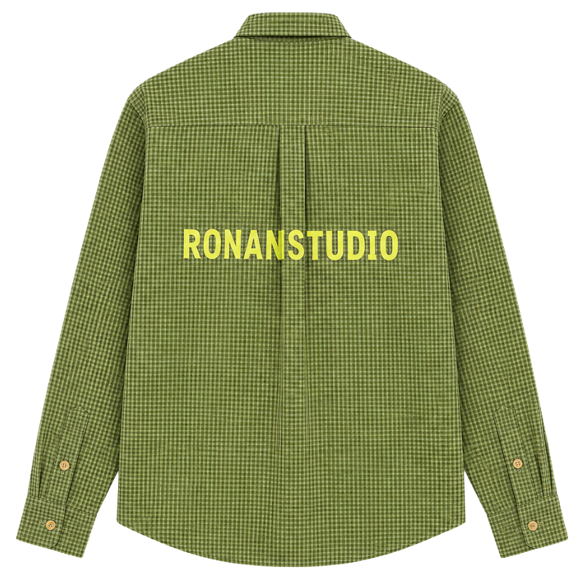 ATELIER FLANNEL SHIRT GREEN