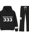 333 LABEL TRACKSUIT BLACK