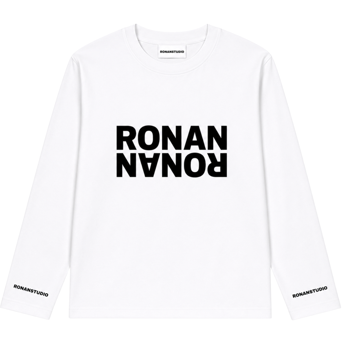 CLUB OVERSIZED LONGSLEEVE WHITE