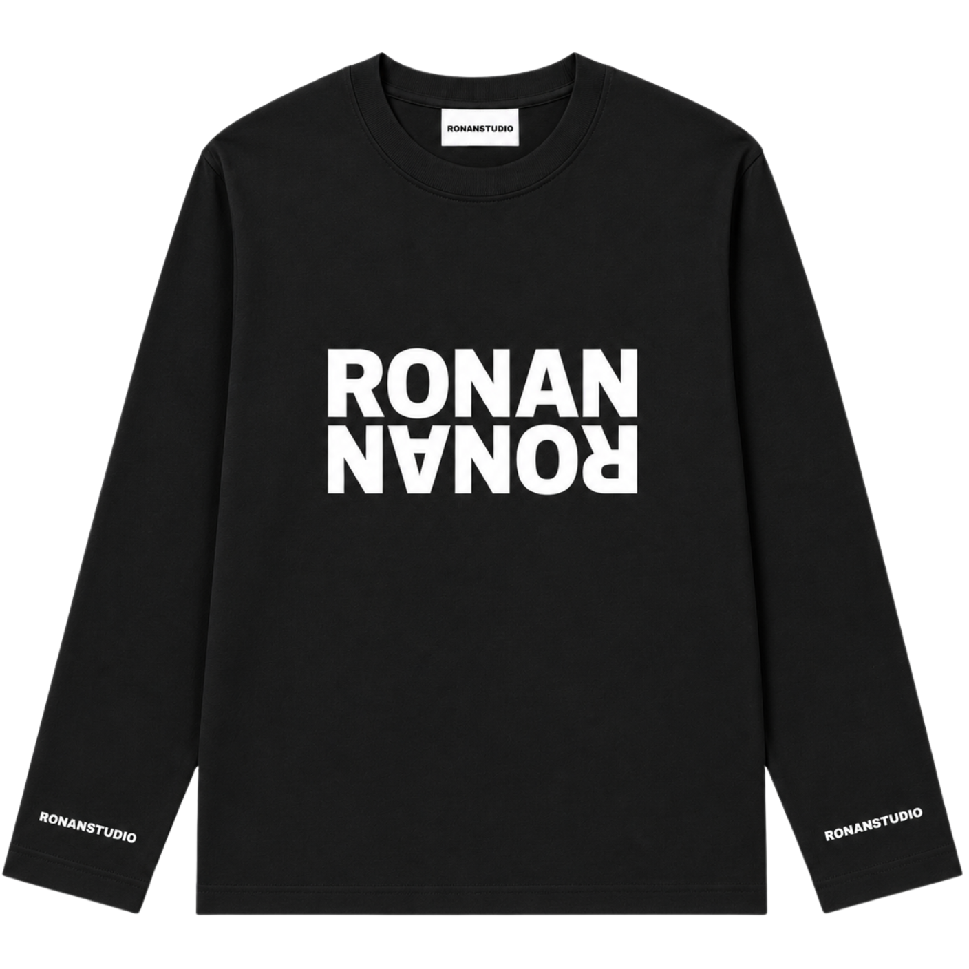 CLUB OVERSIZED LONGSLEEVE BLACK
