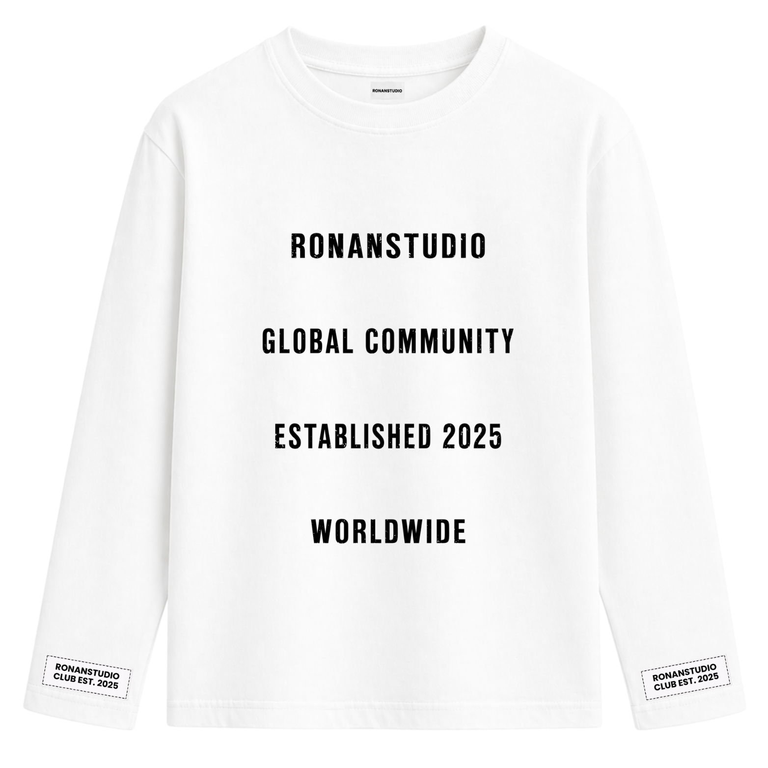 WORLDWIDE LONGSLEEVE WHITE