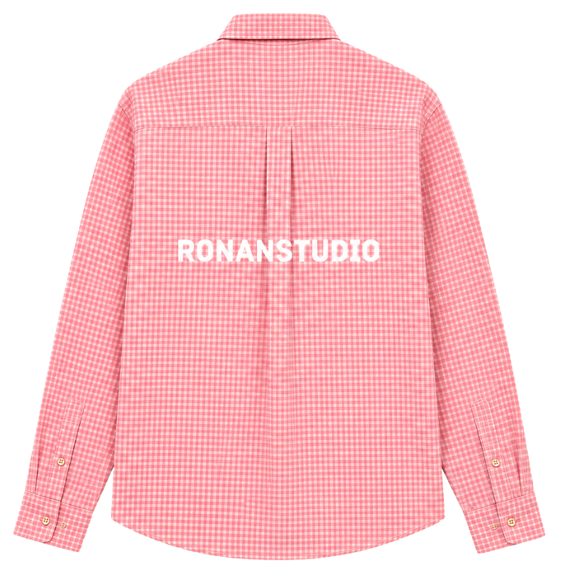 ATELIER FLANNEL SHIRT PINK