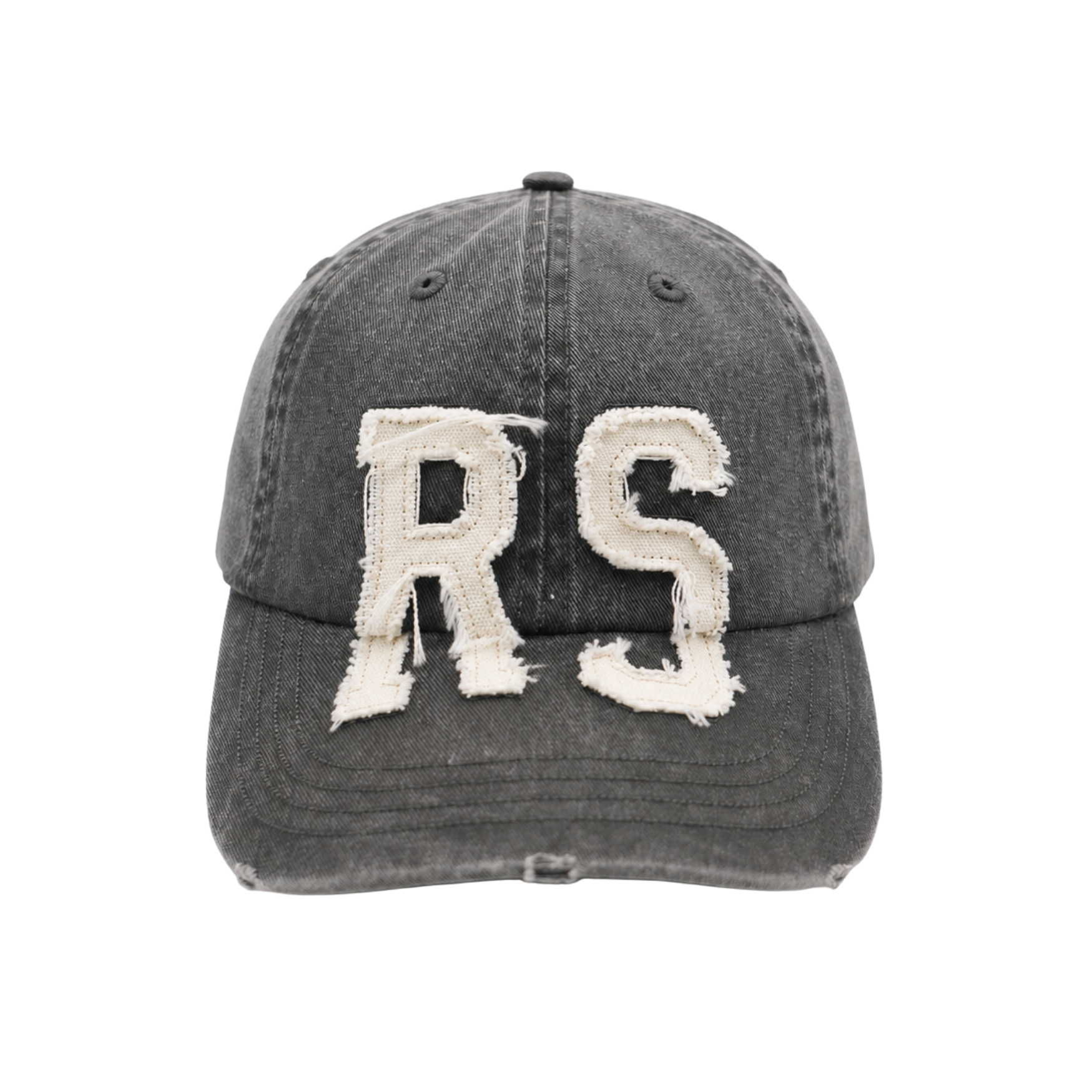 RS CAP WASHED BLACK