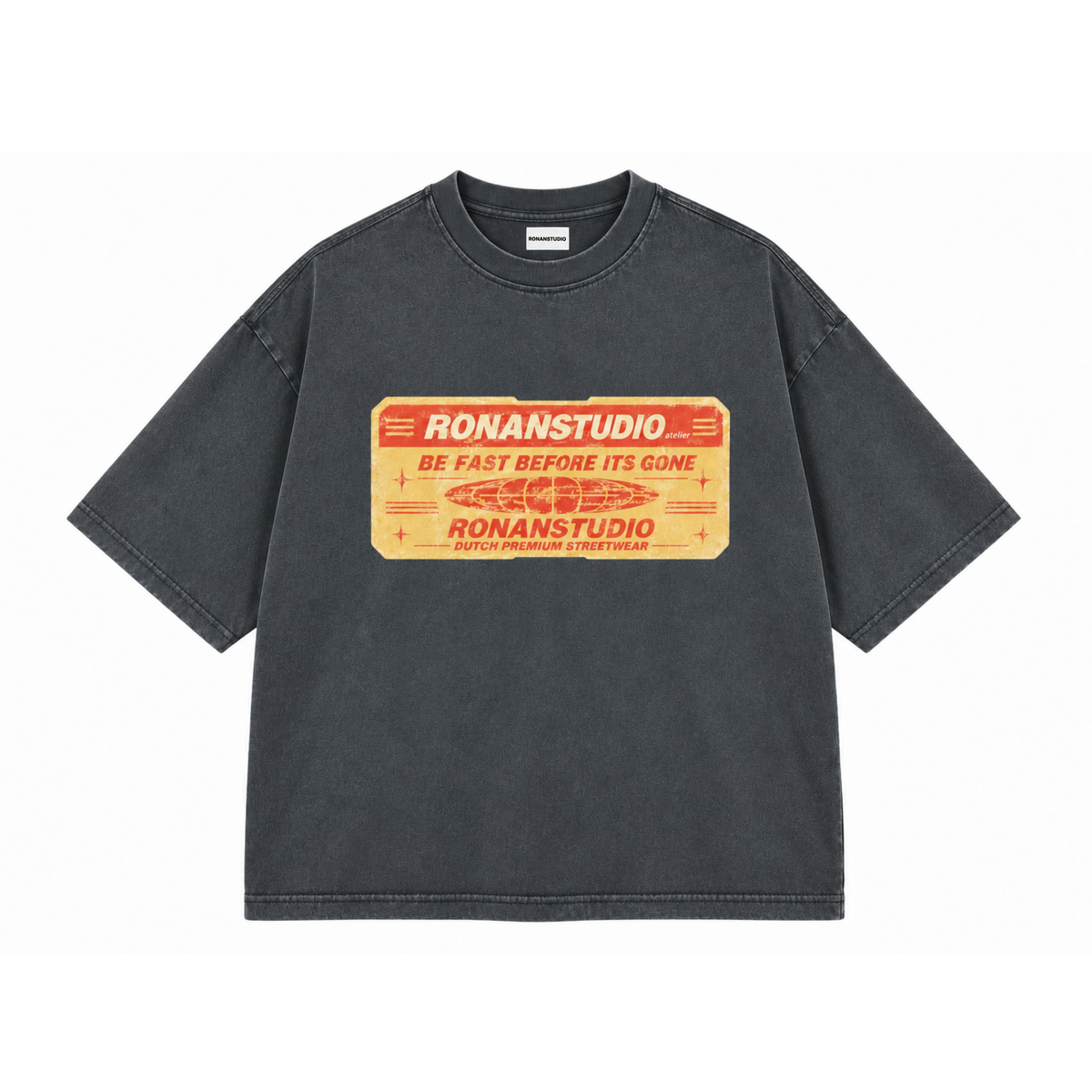 BFBIG T-SHIRT WASHED BLACK