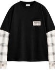 PRE-ORDER ATELIER DOUBLE SLEEVE FLANNEL BLACK