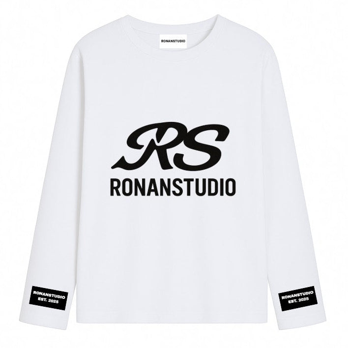 RS SIGNATURE LONGSLEEVE WHITE