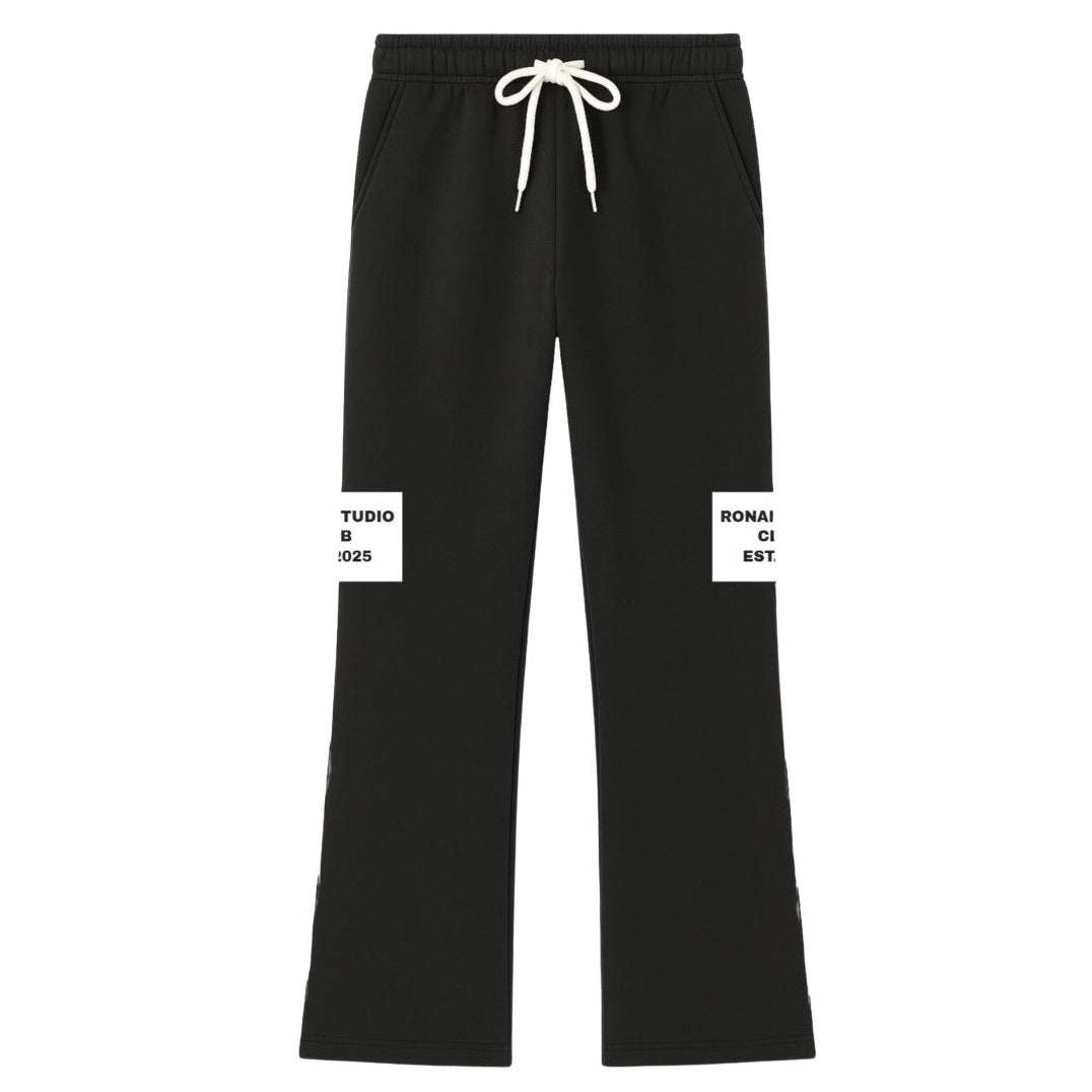 333 LABEL TRACKSUIT PANTS BLACK
