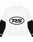 RS DOUBLE SLEEVE WHITE & BLACK