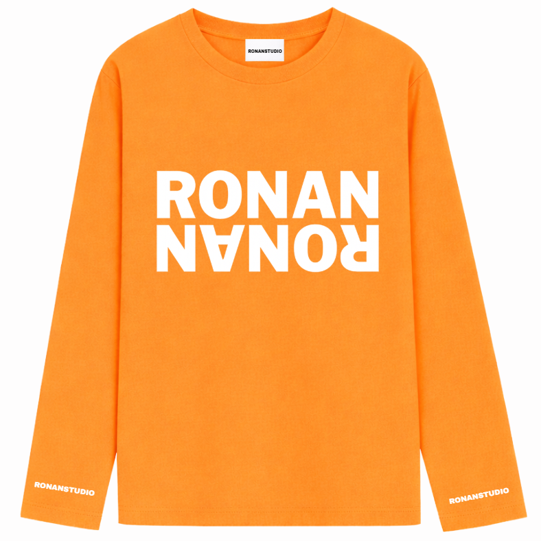 CLUB OVERSIZED LONGSLEEVE ORANGE