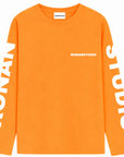 STUDIO ORANGE OVERSIZED LONGSLEEVE