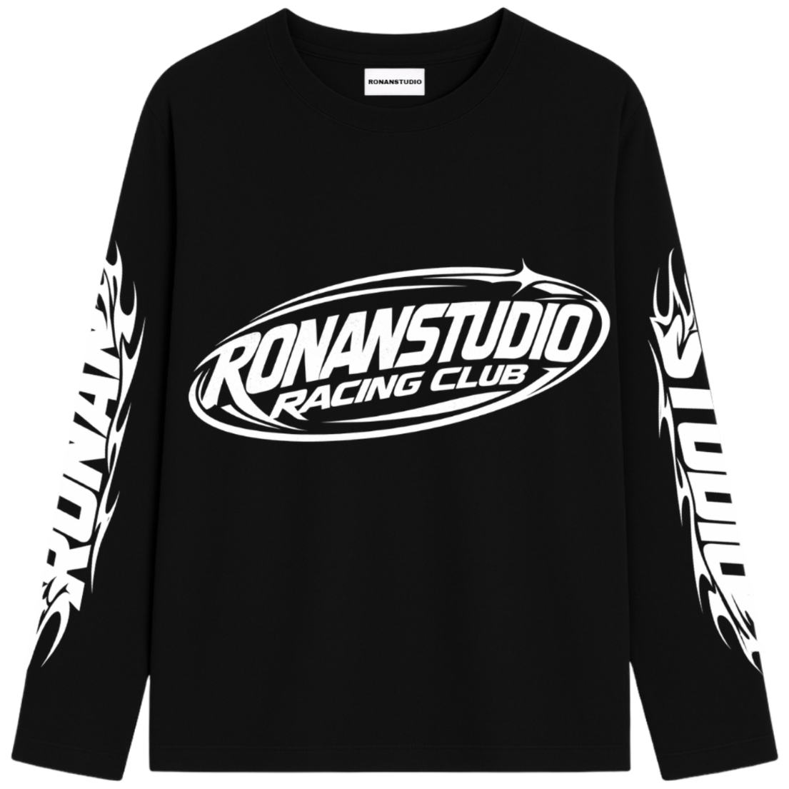 RS RACING LONGSLEEVE BLACK
