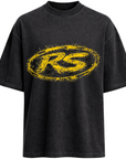 RS ATELIER T-SHIRT WASHED BLACK