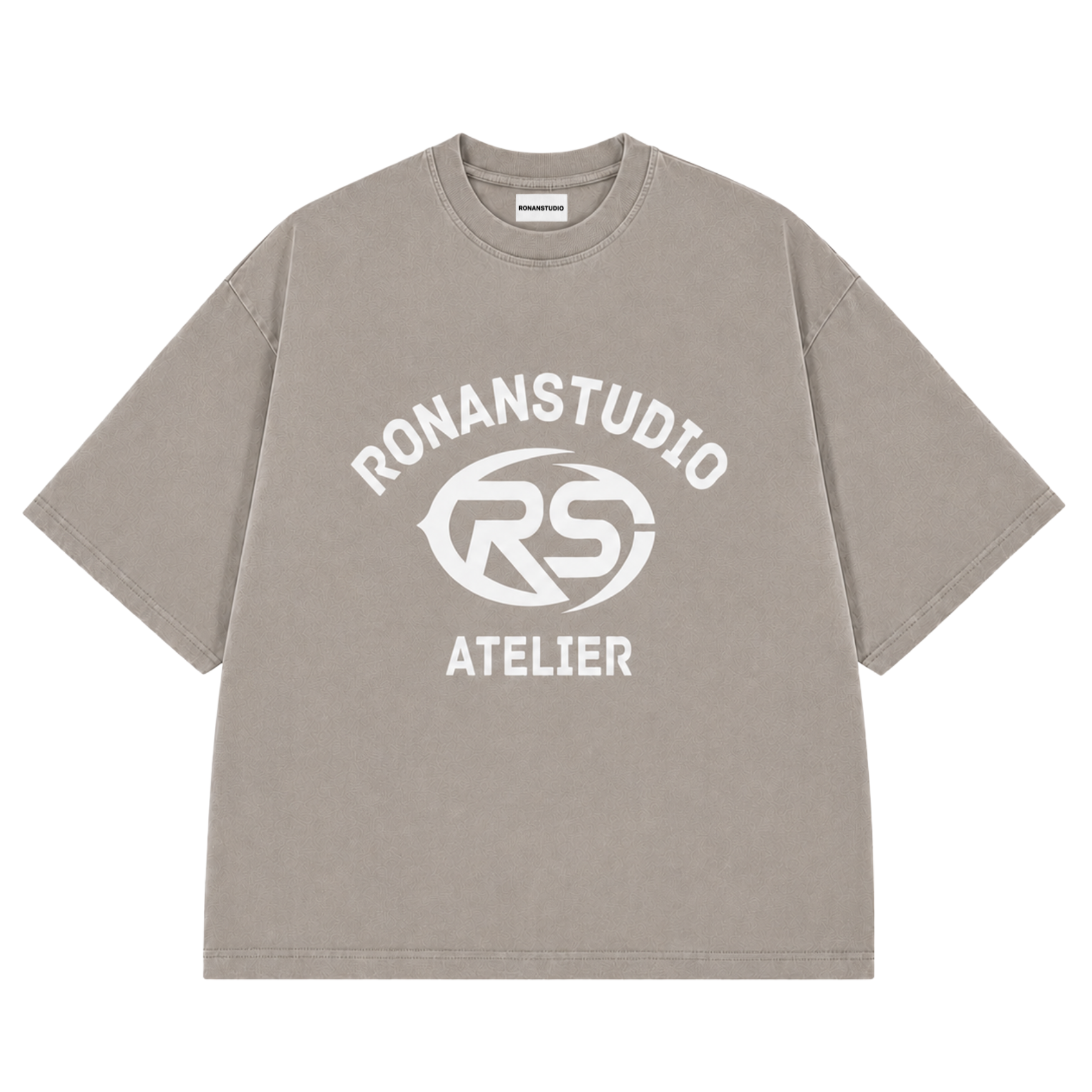 PRE-ORDER RONANSTUDIO ATELIER T-SHIRT WASHED GREY
