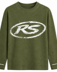 RS ATELIER LONGSLEEVE WASHED OLIVE GREEN