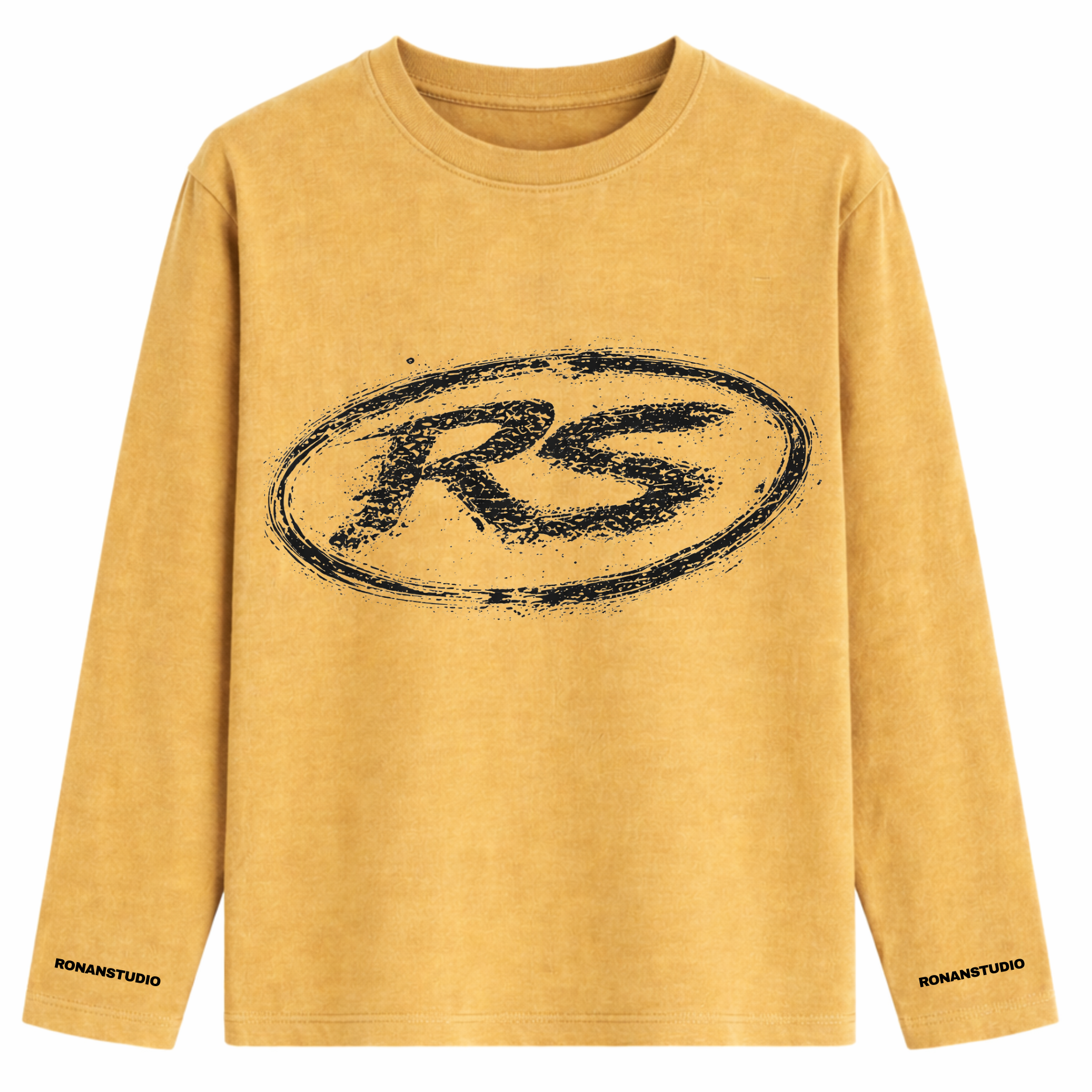RS ATELIER LONGSLEEVE WASHED HONEY GOLD