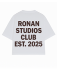 Ronanstudio wit oversized t-shirt