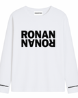 RONANSTUDIO witte oversized longsleeve
