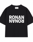 Ronanstudio zwart oversized t-shirt